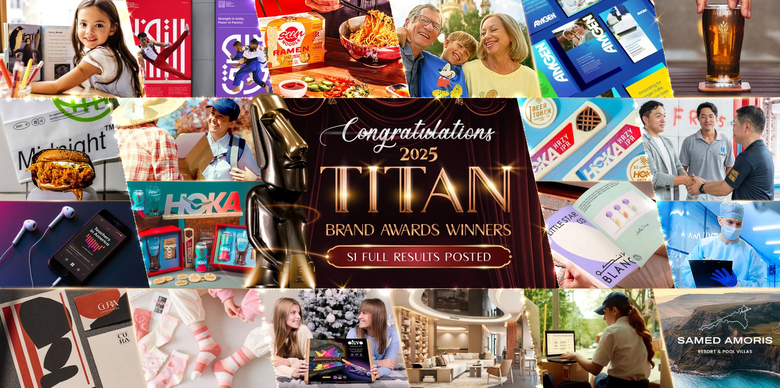 2025 TITAN Brand Awards Celebrates Global Leaders in Branding and Advertising for Season 1