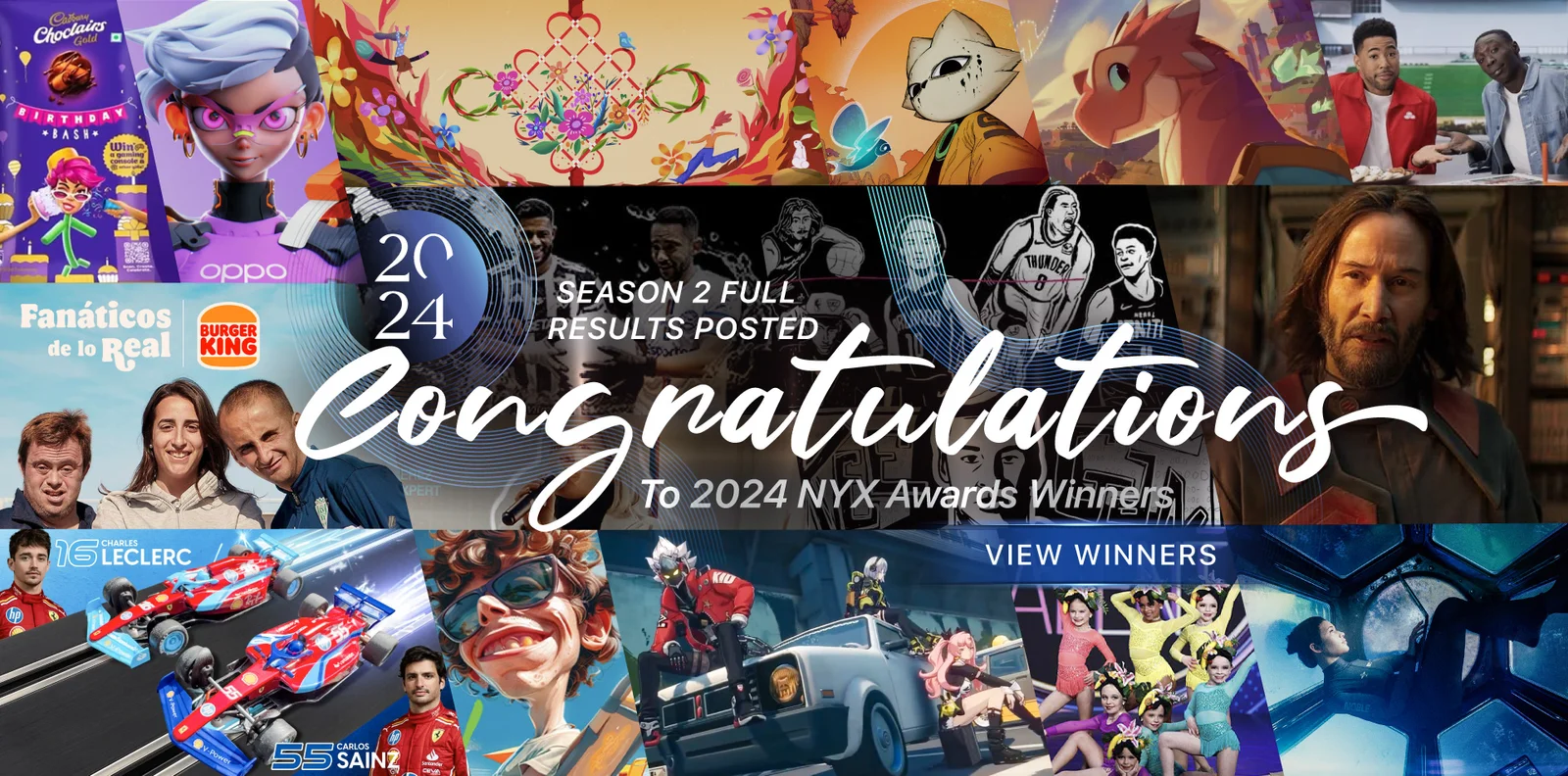 Presenting the 2024 NYX Awards Season 2 Winners: Recognizing Creative & Marketing Brilliance