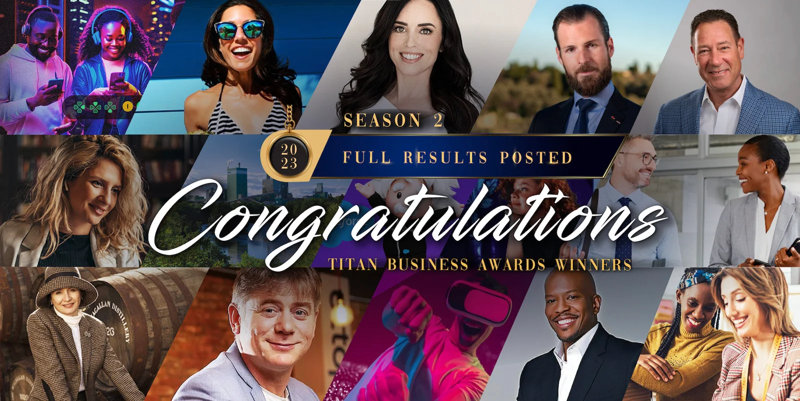 The Best in Business – 2023 TITAN Business Awards Season Two Winners Unveiled