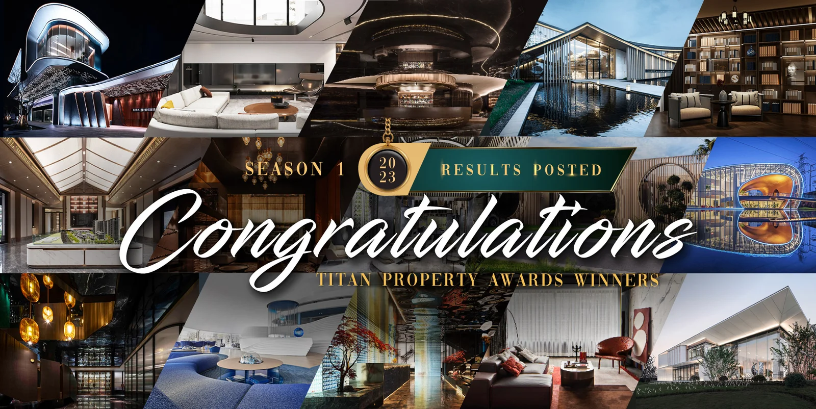 The 2023 TITAN Property Awards Reveals its Season 1 Winners