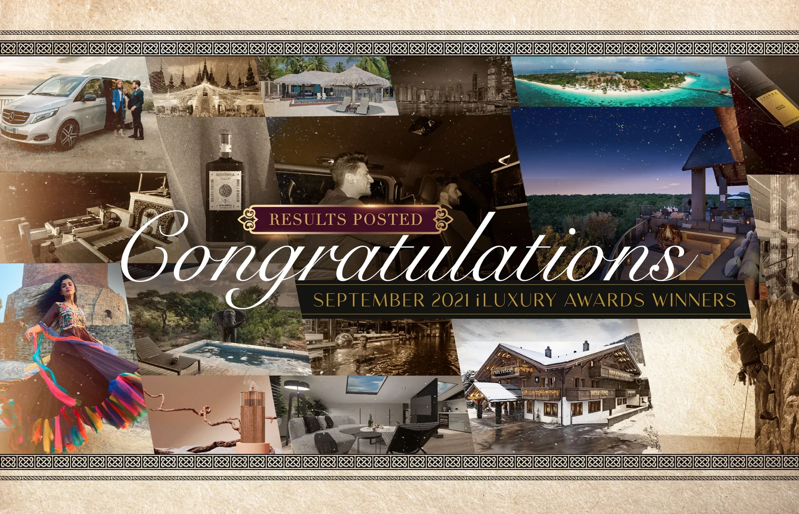 2021 iLuxury Awards (June-September) Winners Announced