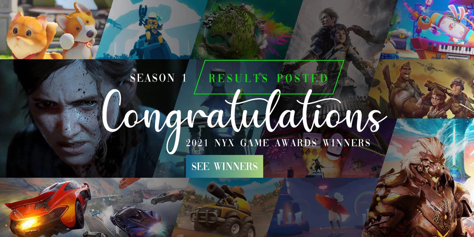 NYX Game Awards 2021 Season 1 Winners Announced
