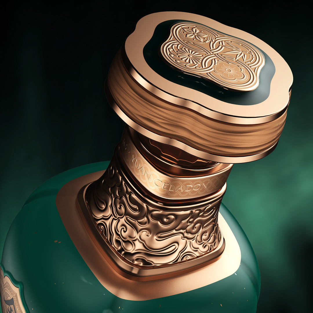 A Bottle Shaped by Heritage: Jin wen feng · Yuan Qingci Named 2025 Rome Design of the Year