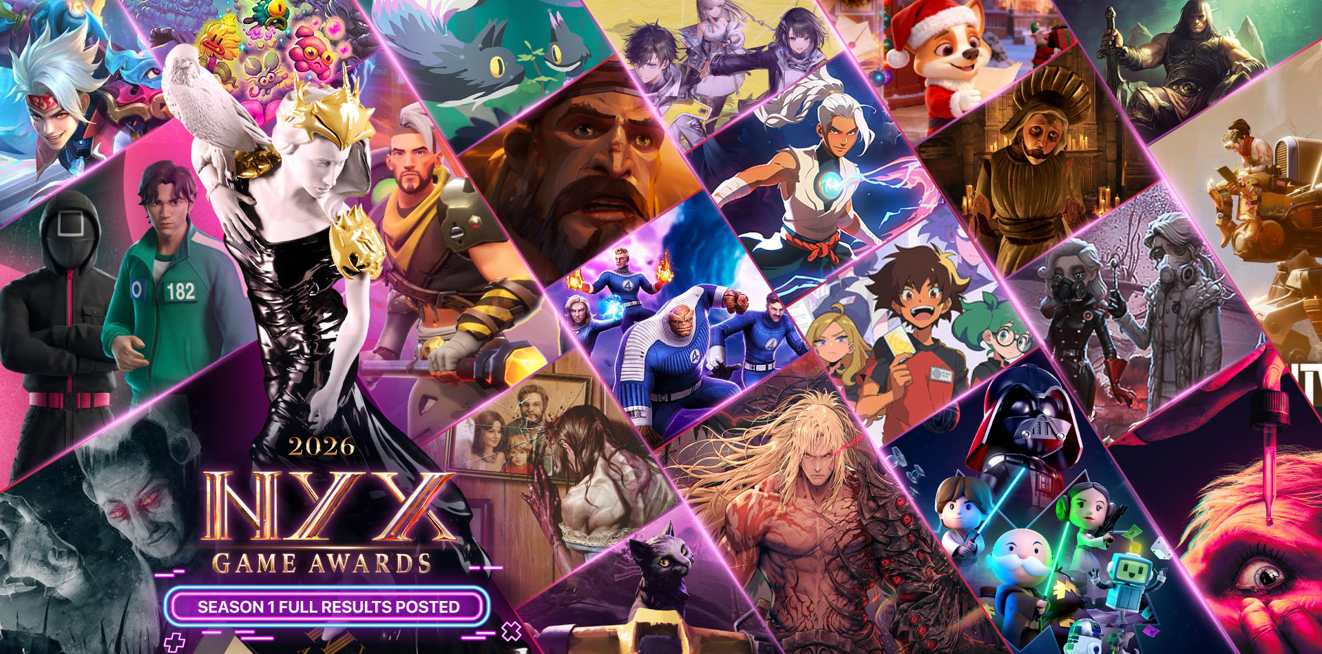 NYX Game Awards Announces 2026 Season 1 Winners, Honoring Excellence in Global Game Development