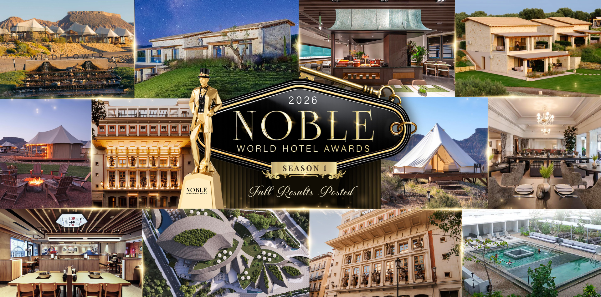 Global Hospitality Leaders Recognized by the 2026 Noble World Hotel Awards for Inaugural Season