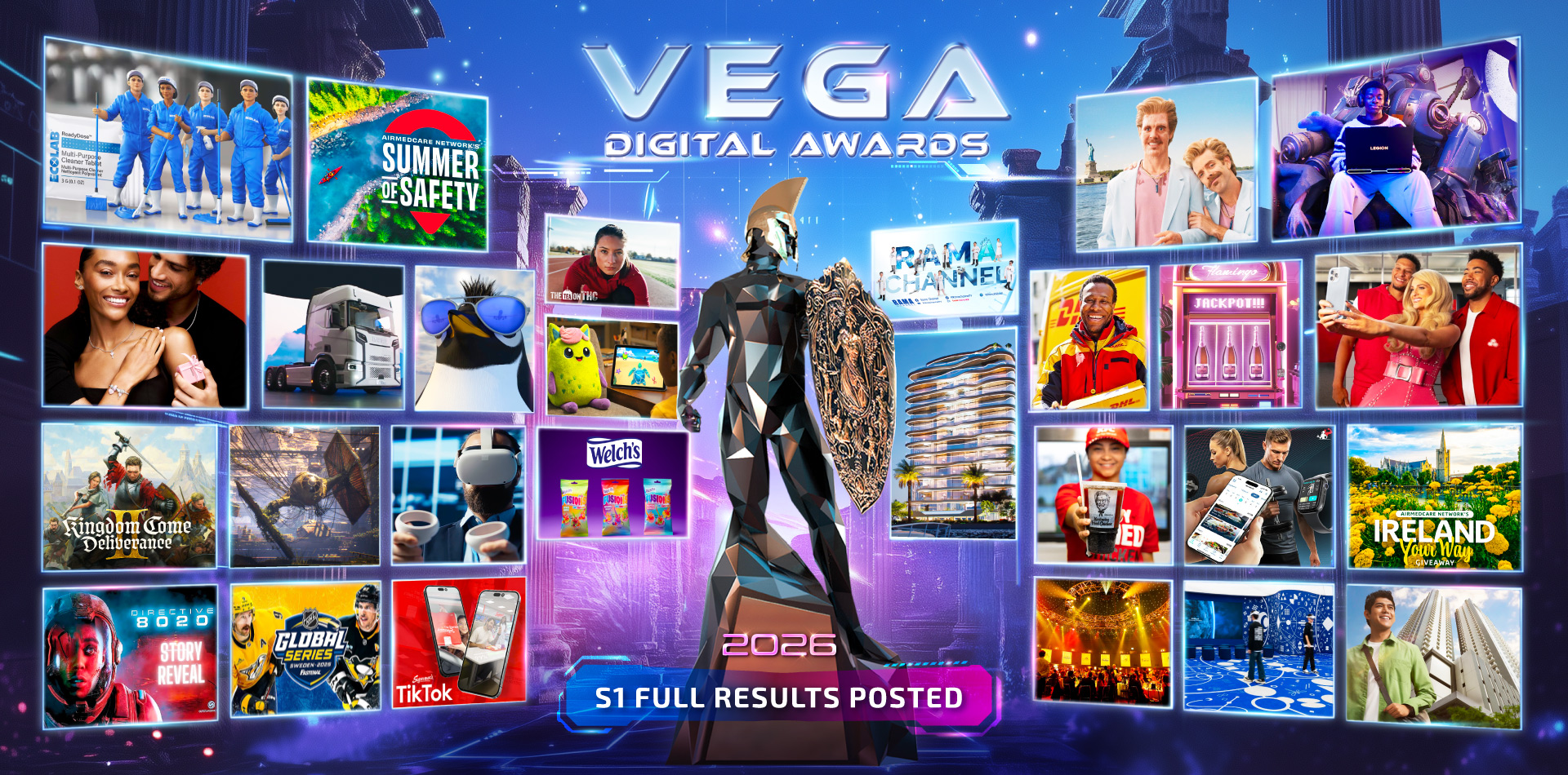 2026 Vega Digital Awards Season 1 Winners Announced — Recognizing Global Excellence in Digital Creativity and Innovation