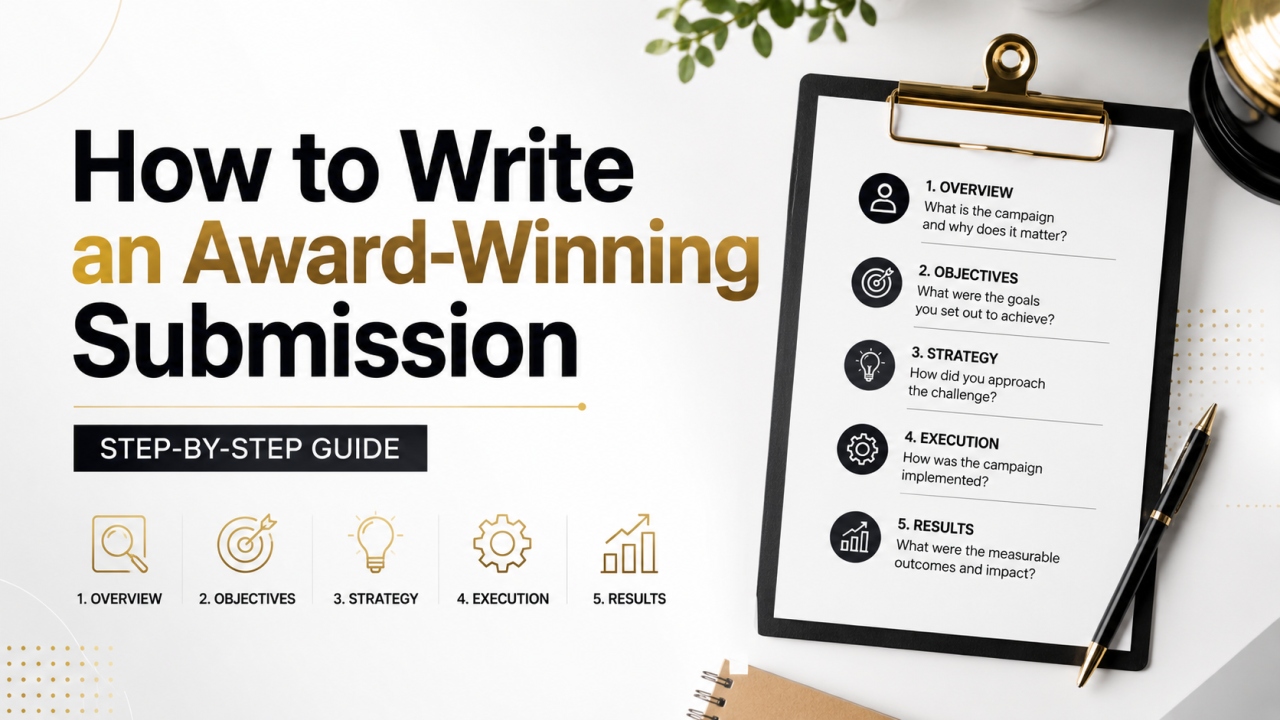 How to Write Award Submissions | Marketing Awards Guide