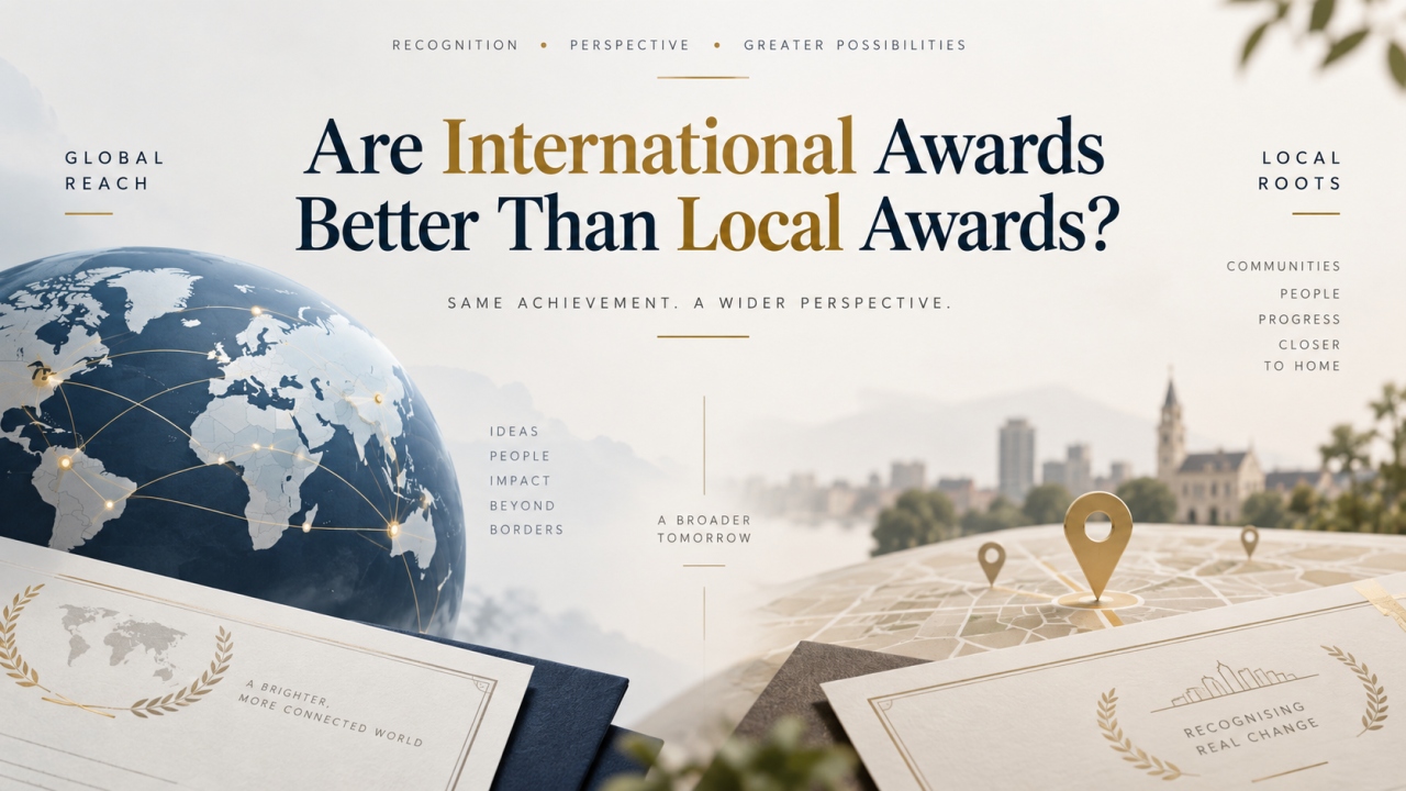 International vs Local Awards | Which Is Better for Marketing?