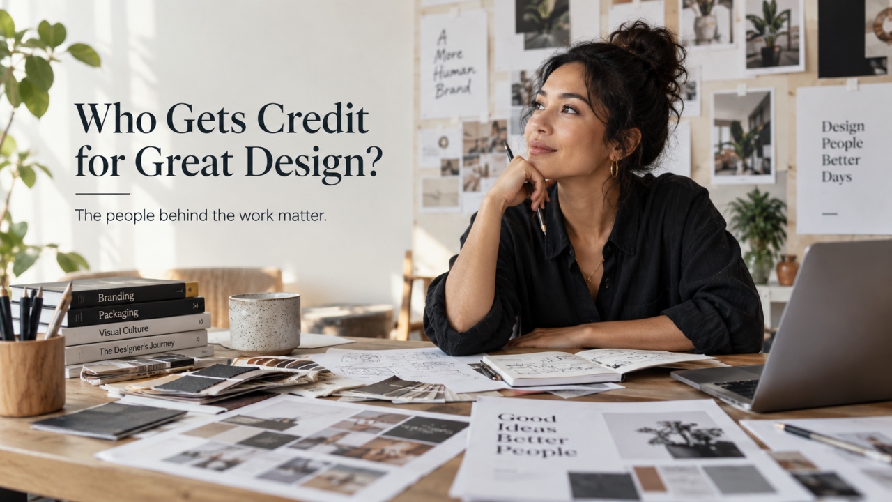 DESIGN COMMUNITY | Who Gets Credit for Great Design? 