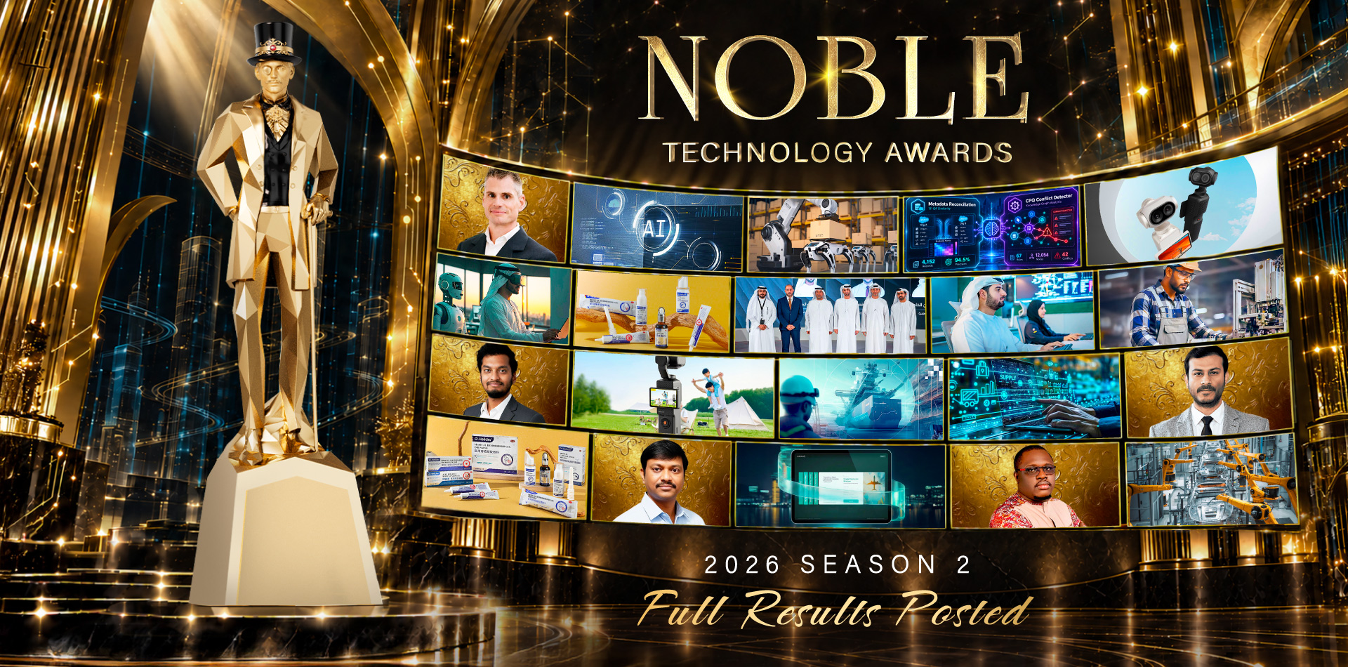 2026 Noble Technology Awards Announces Season 2 Winners Advancing the Future of Global Technology