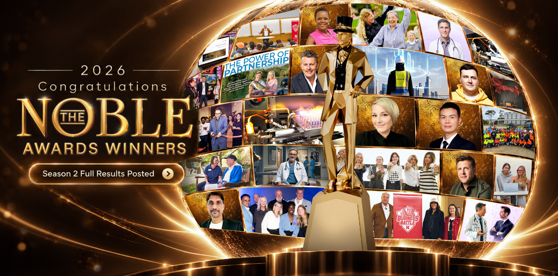 2026 Noble Business Awards Recognizes Season 2 Winners for Leadership, Performance, and Impact