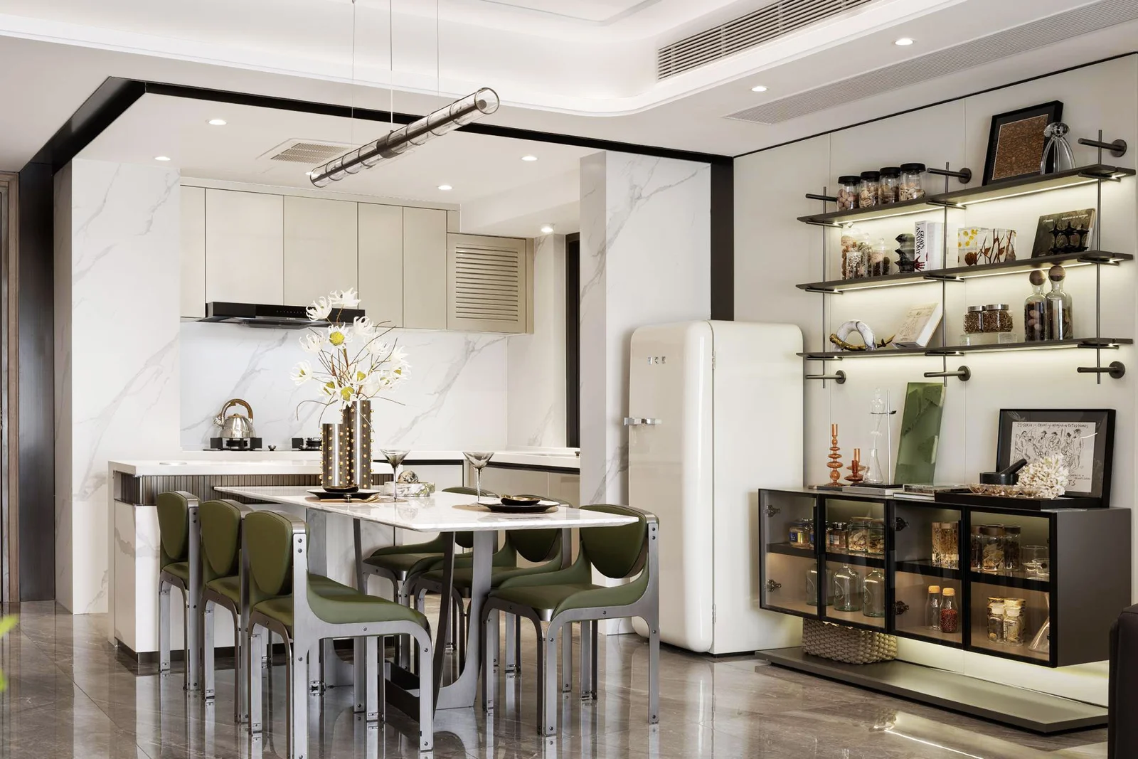 A Symphony of Space and Serenity: Exploring the Design of Yuexiu Tianhe Heyue Mansion