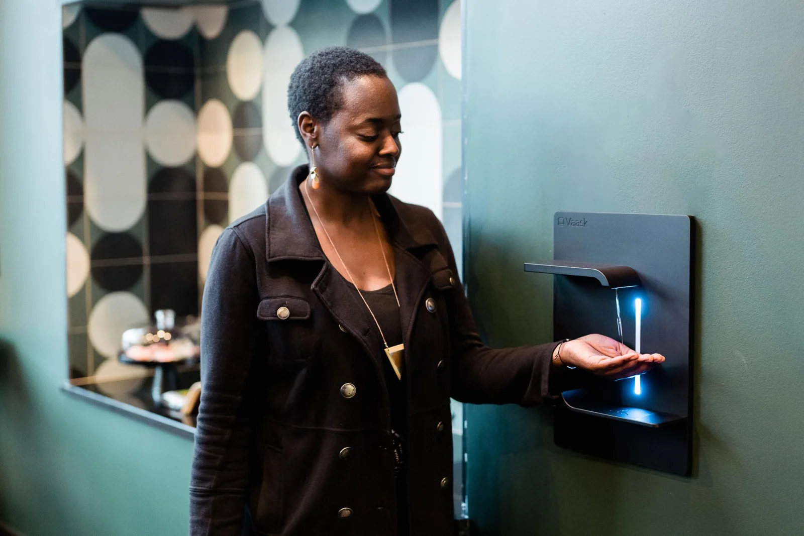 Vaask dispenser: Transforming Hand Hygiene into a Design Statement
