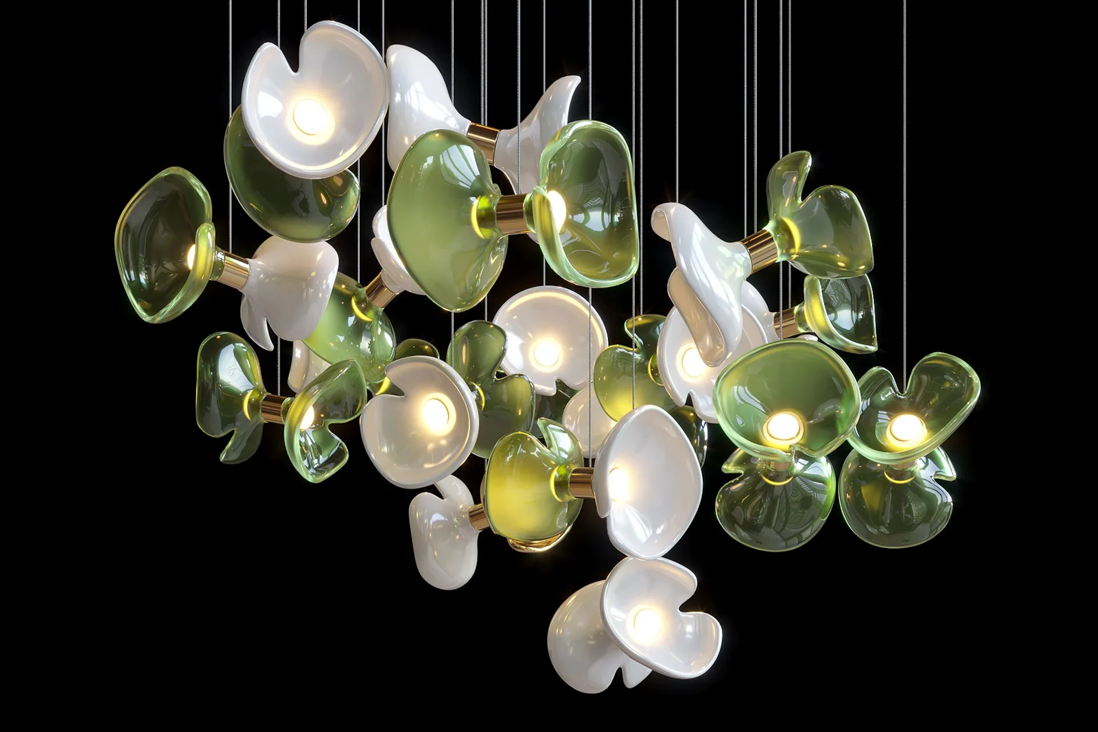 Blooming Brilliance: Vargov Design LC0343 Lights Up Interiors