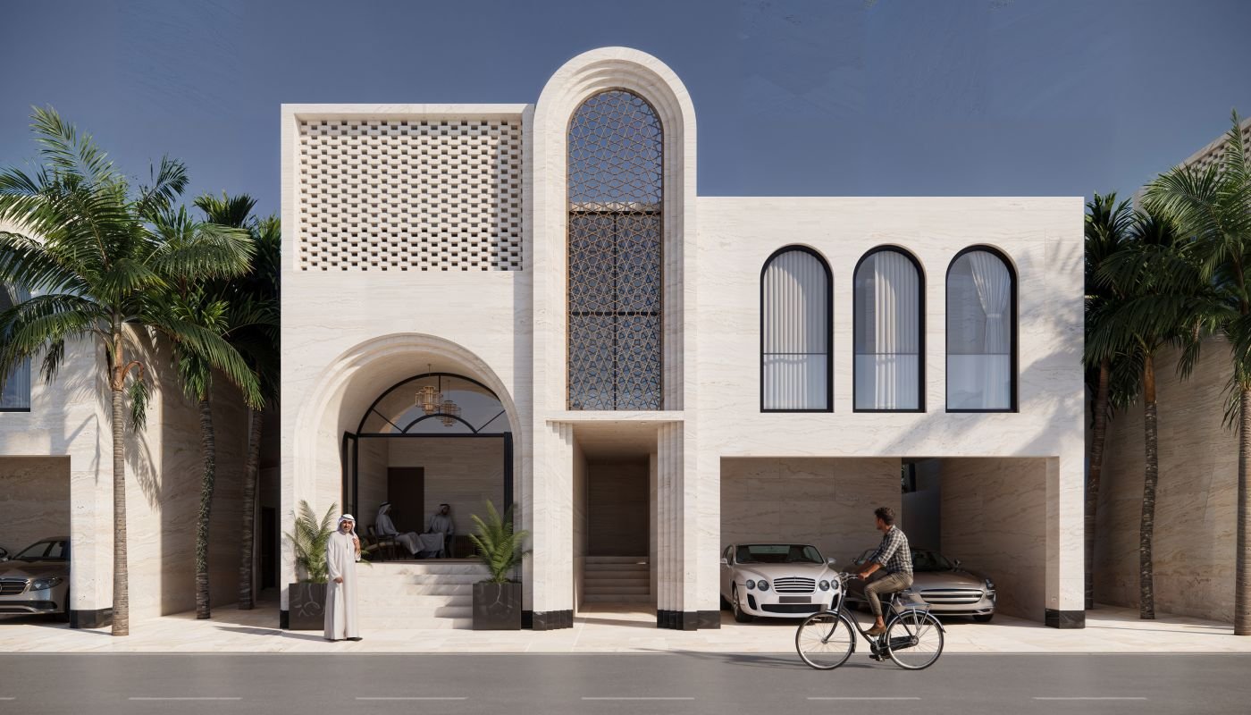 Archlight – A Courtyard Home in the Emirates