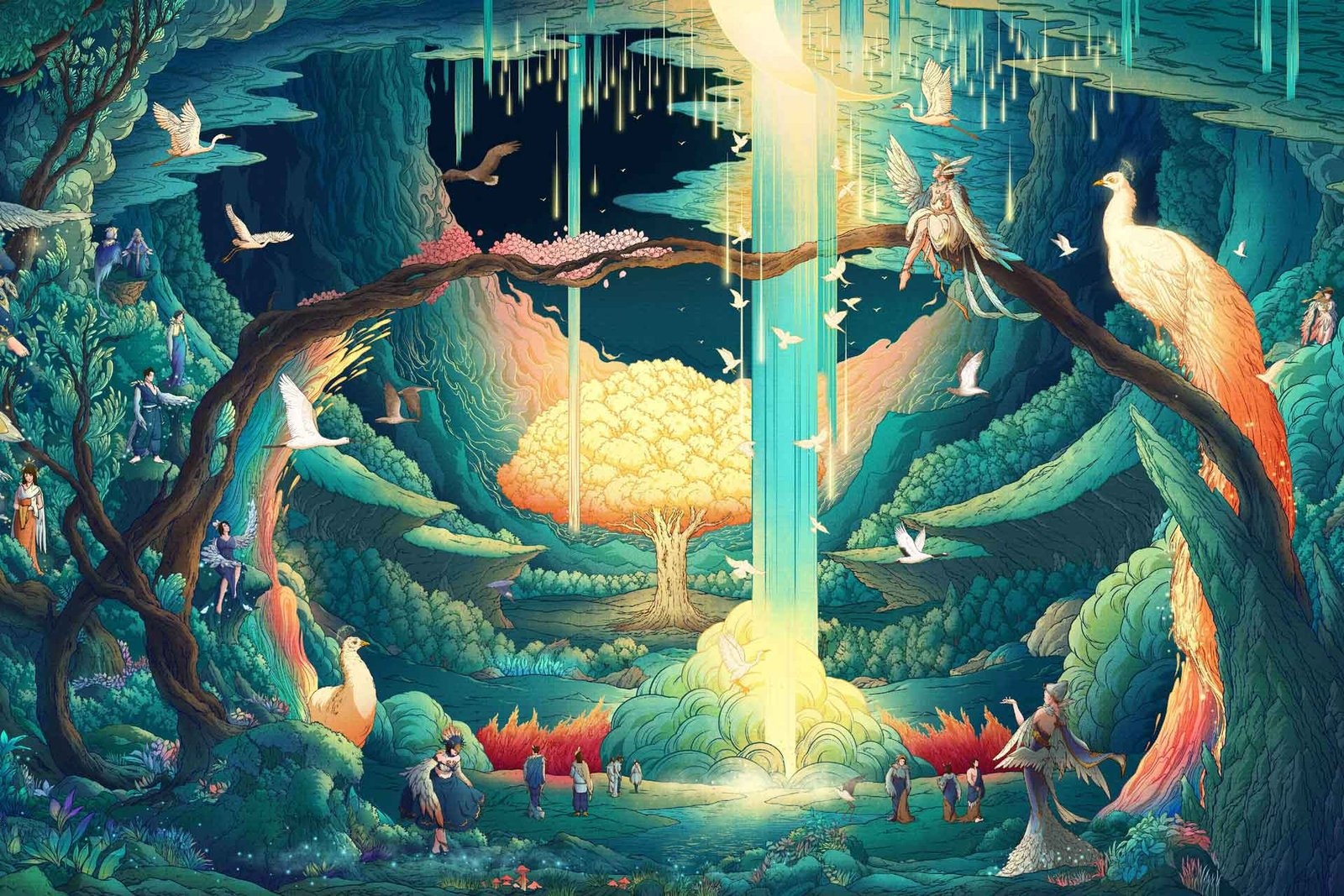 Beyond the Canvas of the World of Geziwo Illustration Design
