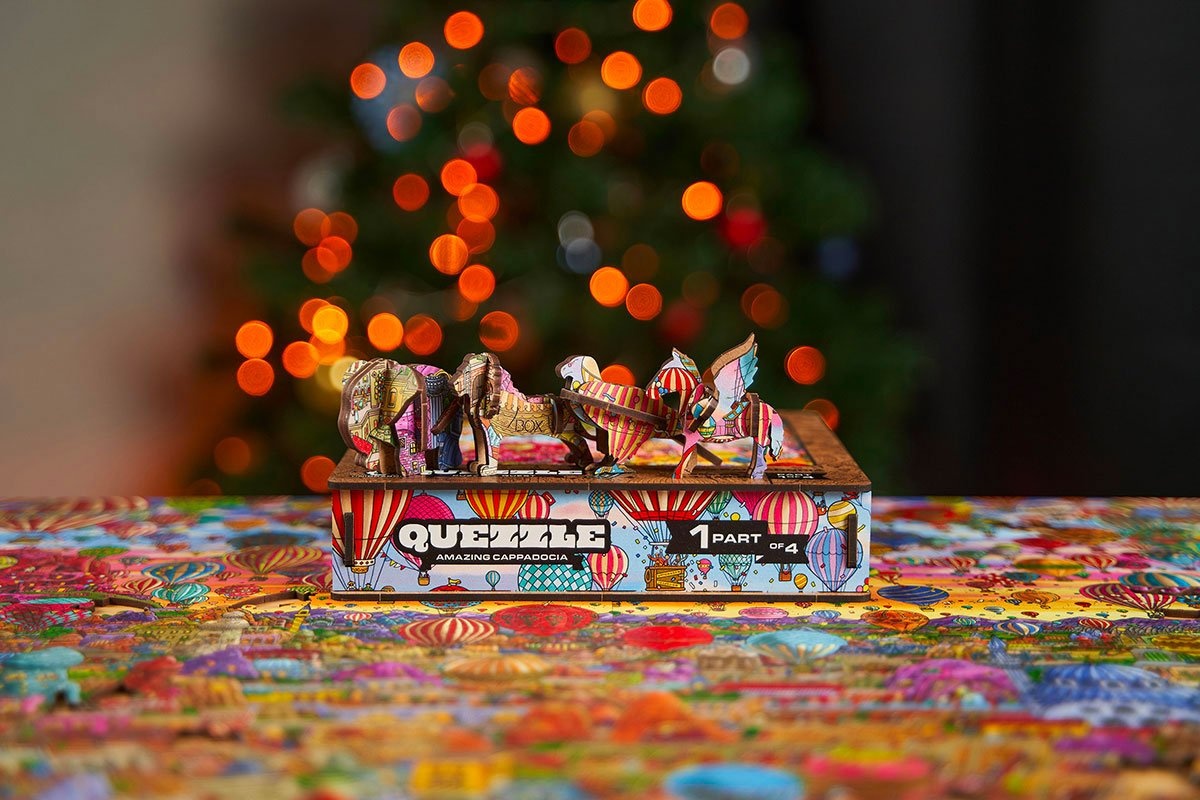QUEZZLE Amazing Cappadocia Is A Board Game  Never Seen Before!