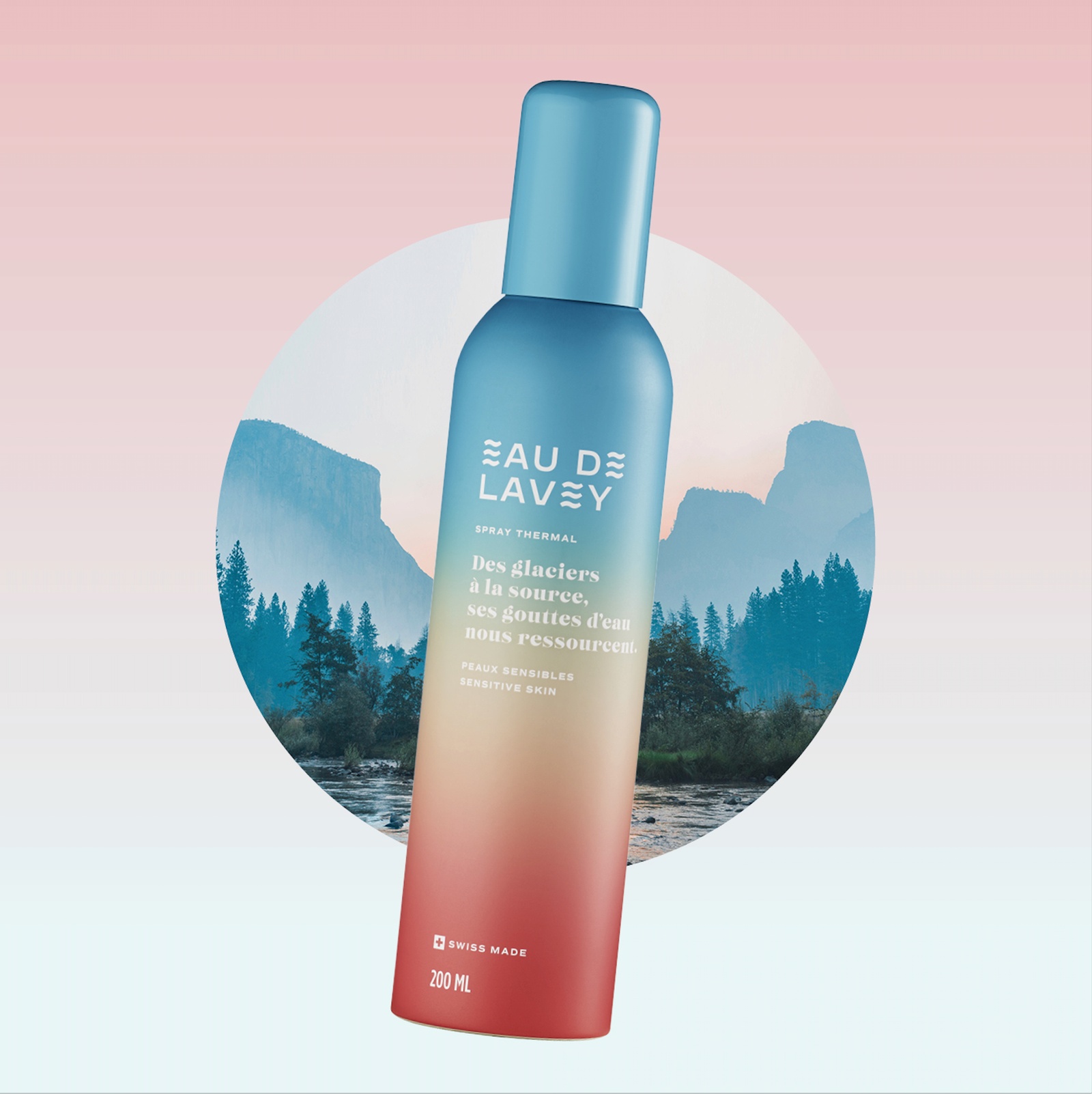 Eau de Lavey’s Spray Thermal is Branding Design at Its Best