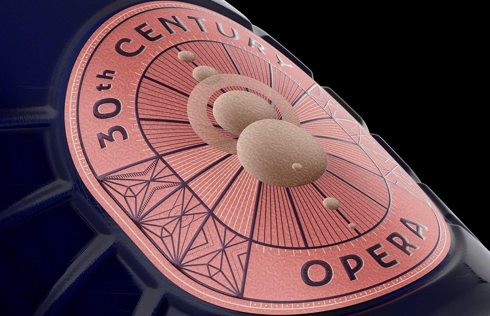 Savor Each Sip of the Packaging Design on 30th Century Opera Wine