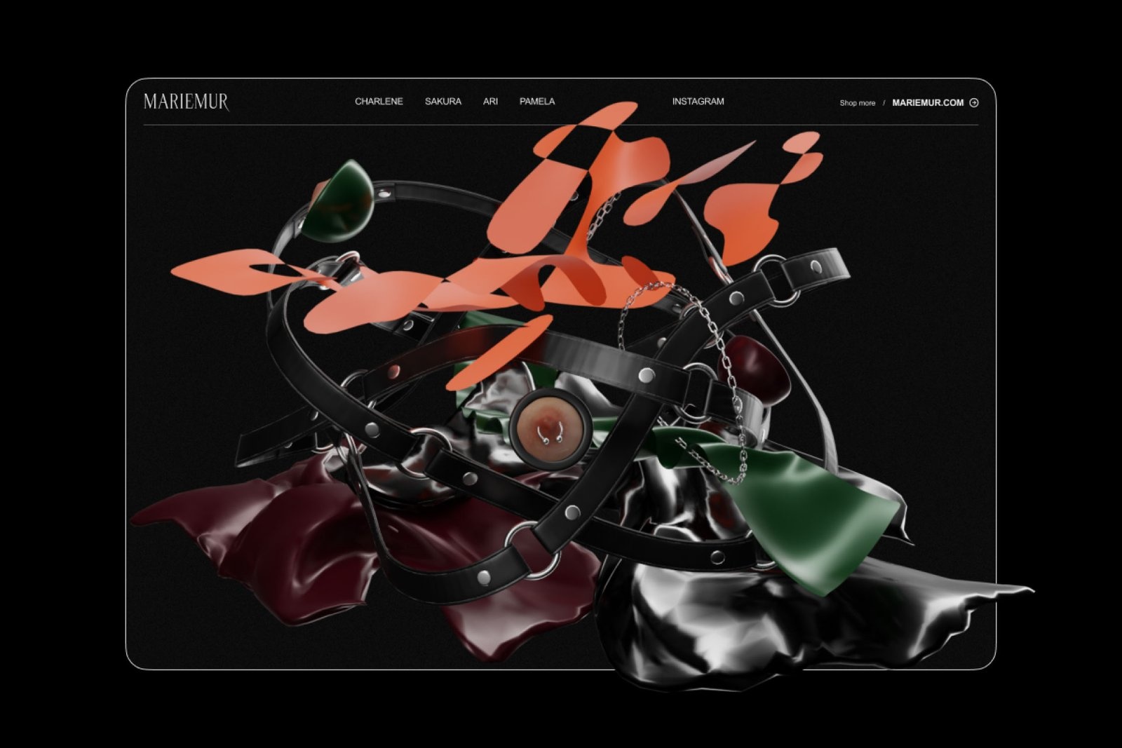 Lazarev.Agency Unveils Daring Digital Realm for Mariemur’s Lingerie