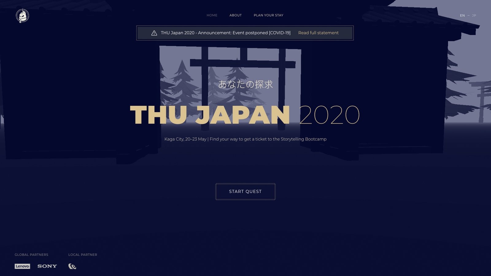 THU Japan’s Website Breaks New Ground in User Interaction