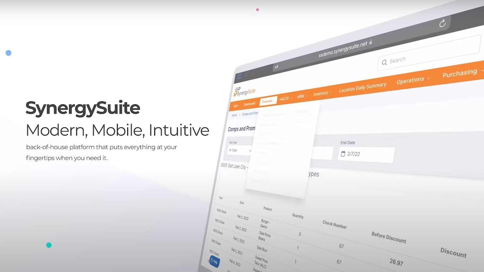 Discover Restaurant Excellence with SynergySuite