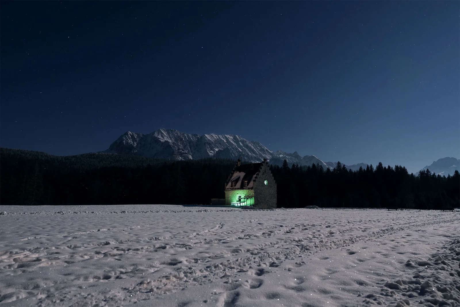 The Kranzbach | Beauty of a Clear Night Sky