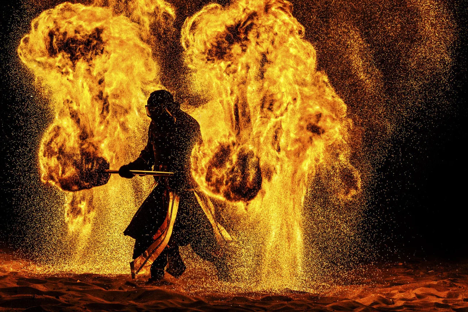 Big fire dance | Embers of Tradition