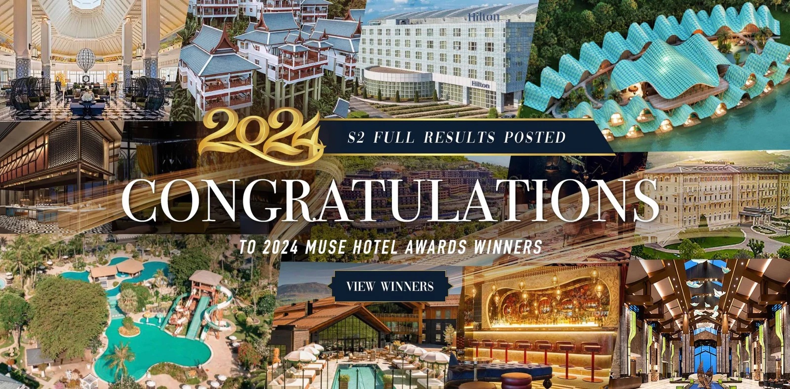 The 2024 MUSE Hotel Awards Announces the Category Winners of the Year for Season 2