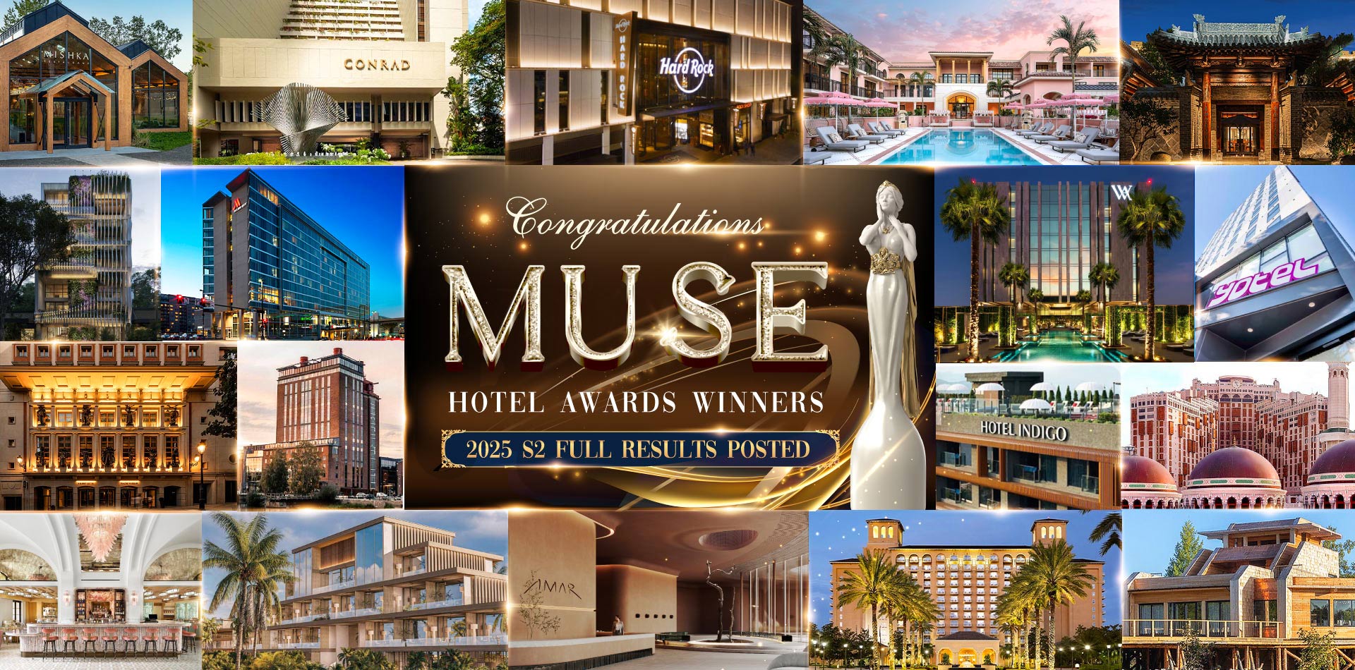 2025 MUSE Hotel Awards Recognizes Global Category Winners in Hospitality and Design for Season 2