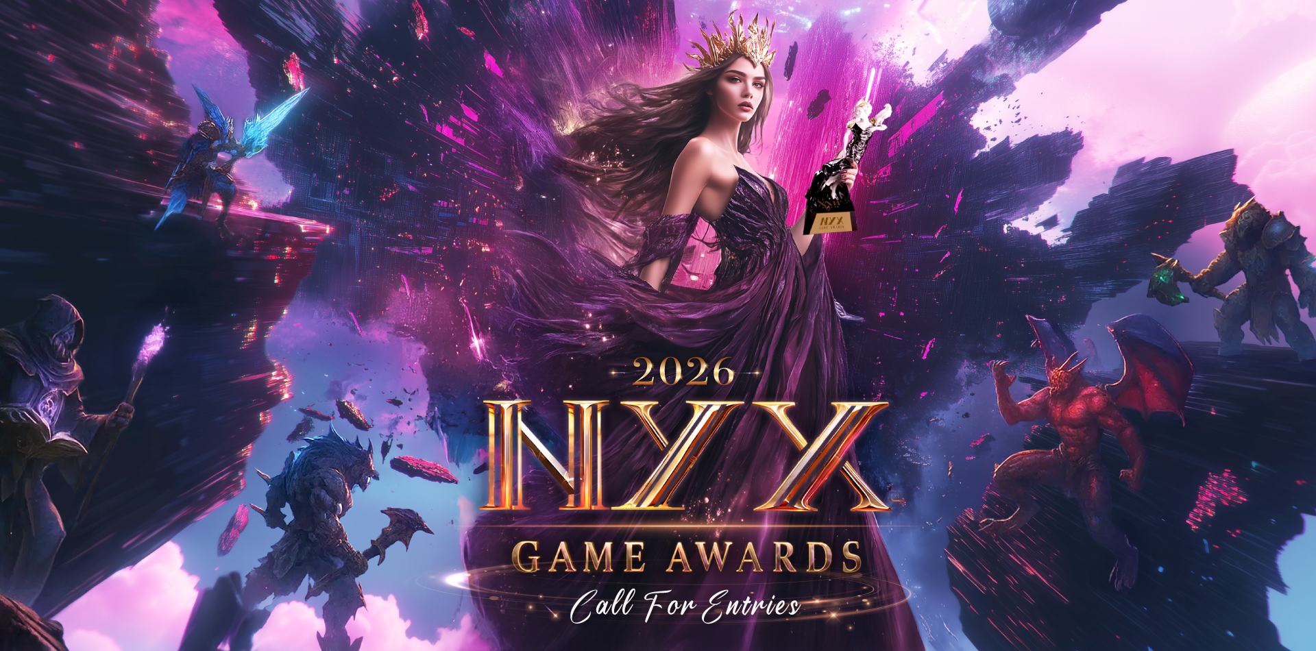 2026 NYX Game Awards Open for Entries — Celebrating the Future of Interactive Entertainment from Indie Visionaries to AAA Giants