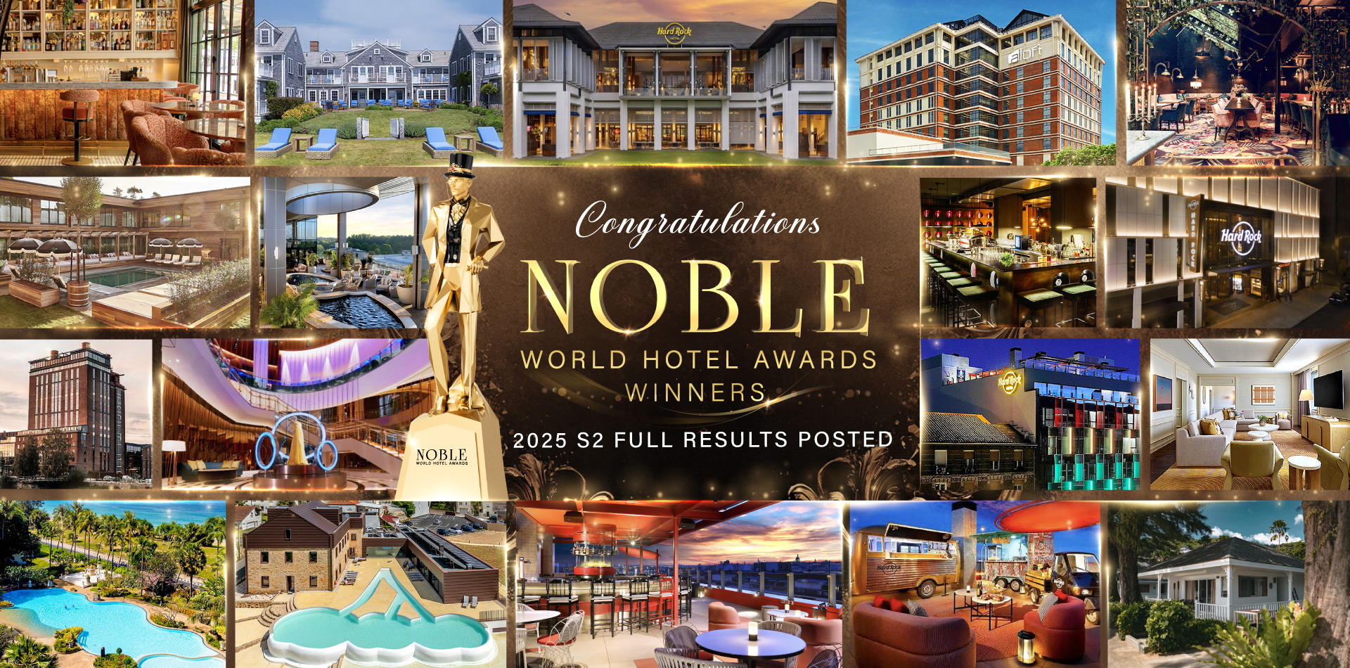 2025 Noble World Hotel Awards Announces the Elite Winners of Season 2