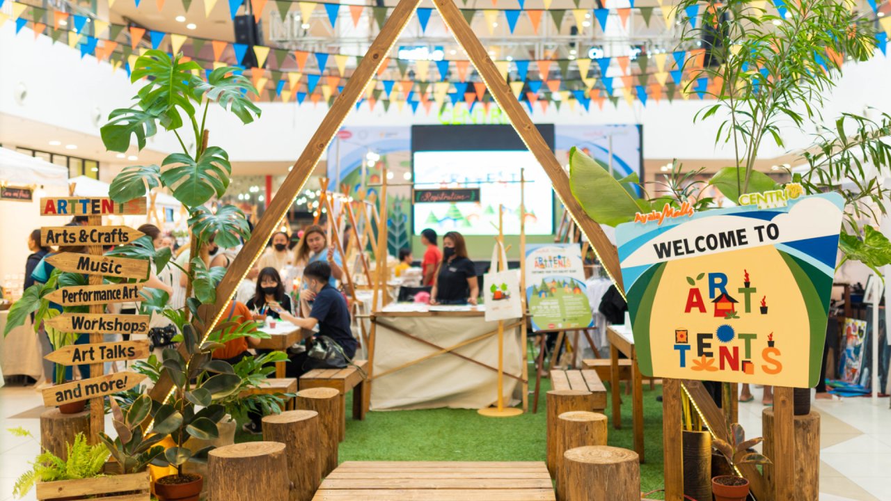 Art Tents: Where Filipino Creativity Meets Commerce at Ayala Malls Centrio
