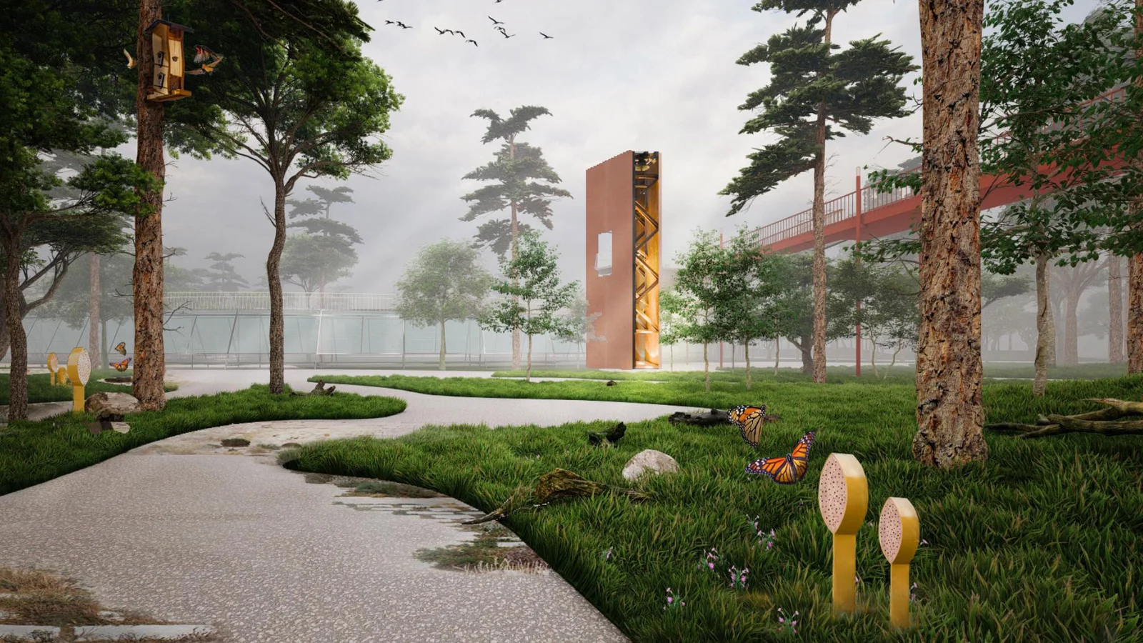 Revitalizing the Golden Sand Waterfront: A Symphony of Natur