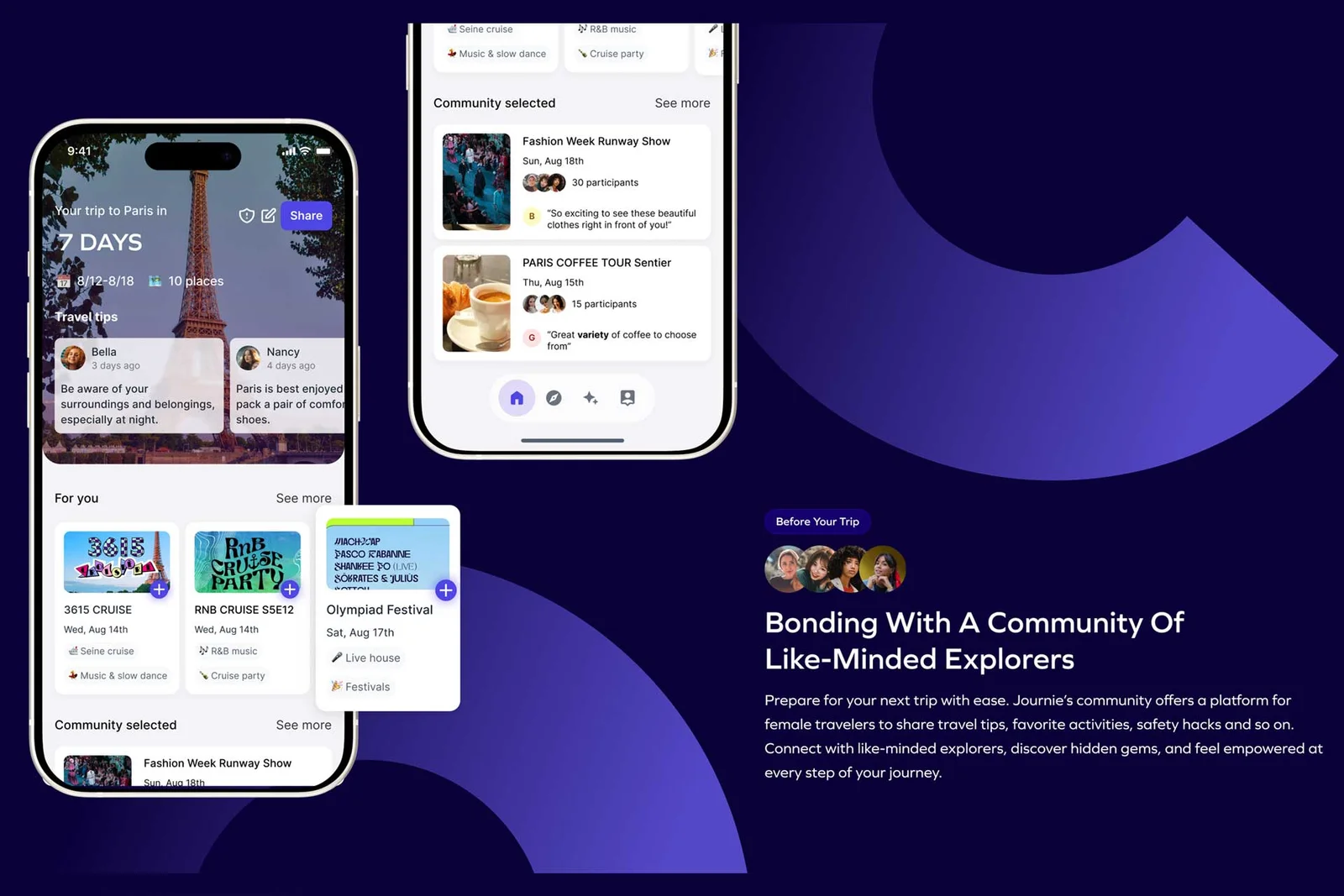 Journie: Where female solo travel is fearless