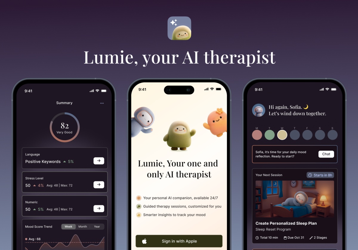 Lumie - Your Personalized AI Therapist