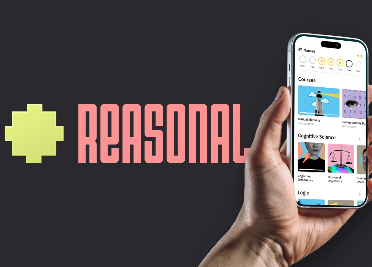 Reasonal: Micro learning app for critical thinking