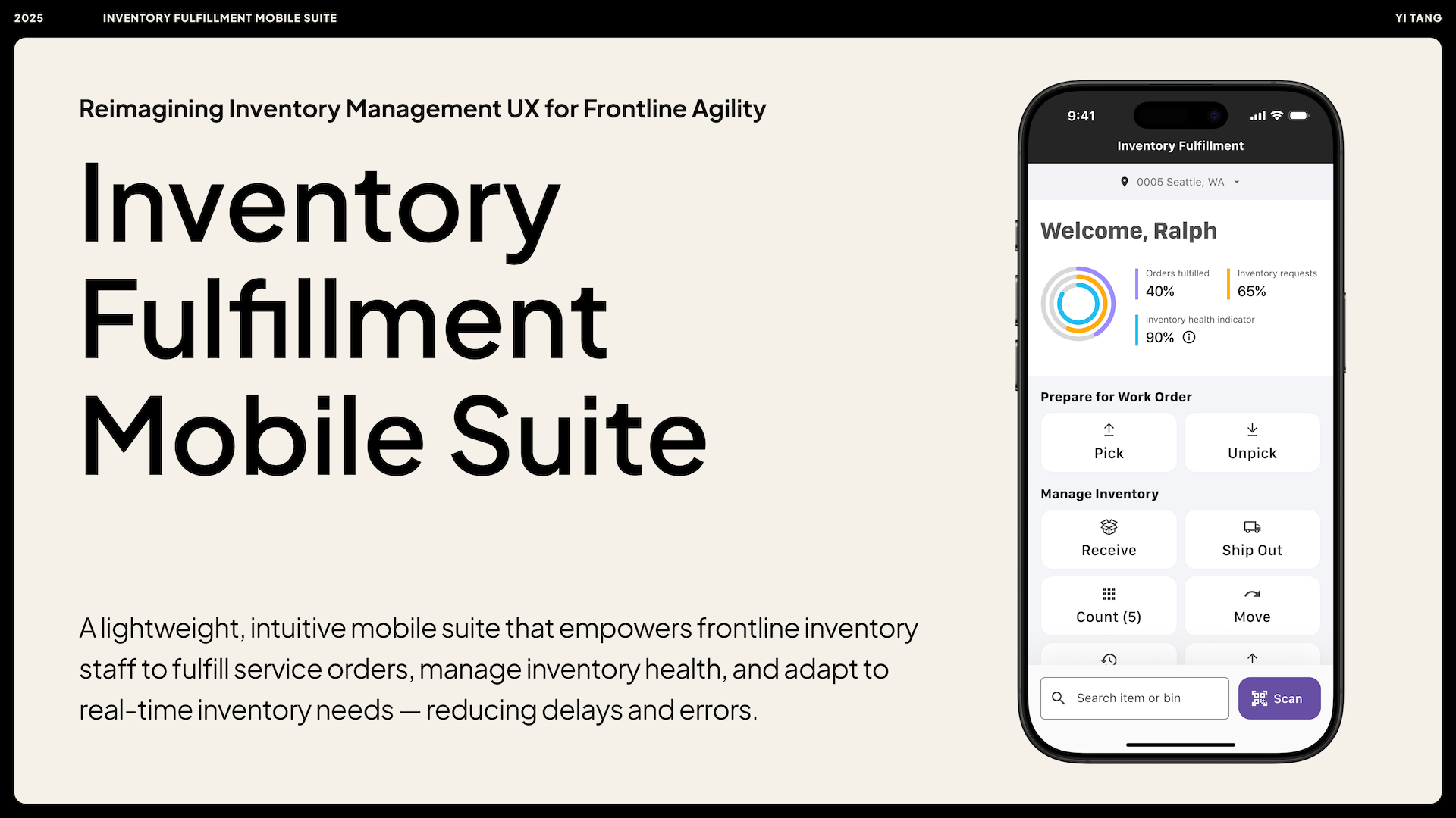 Inventory Fulfillment Mobile Suite