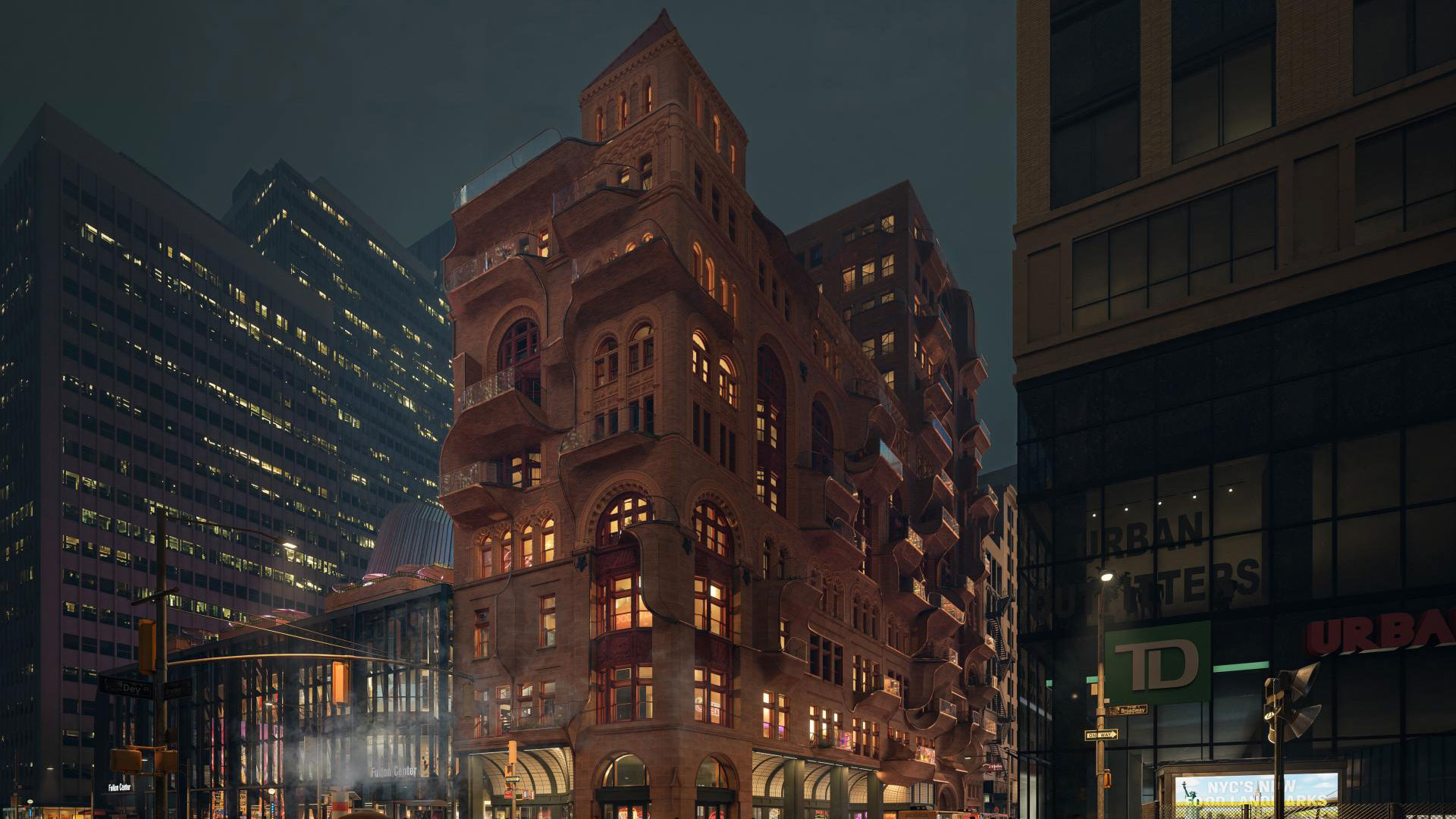 Dissolving Corbin Building