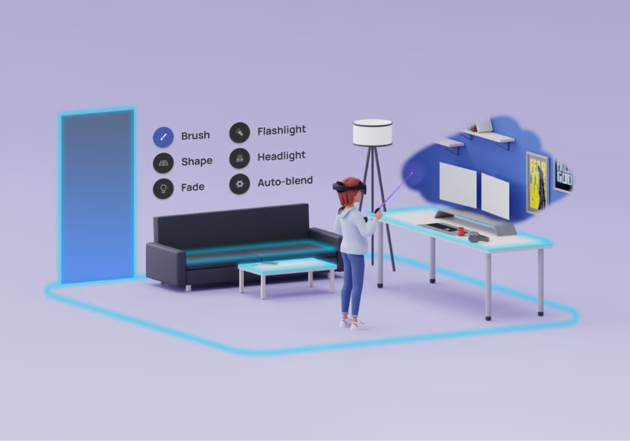 Limino - Adaptive Blending Toolkit for Mixed Reality