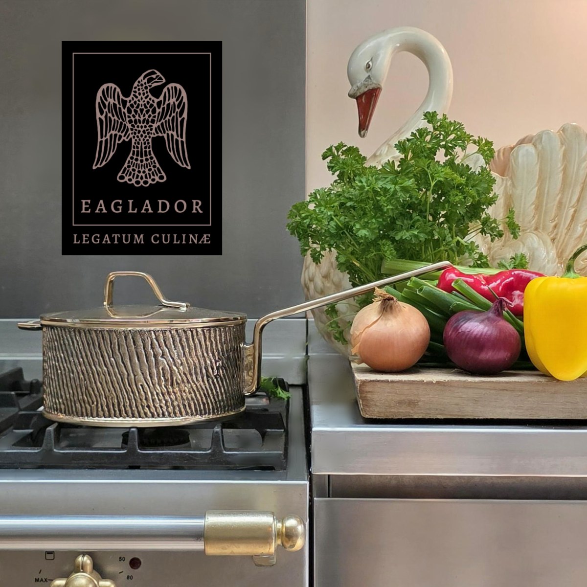 Kansa Bronze Saucepan by Eaglador | Heavy Gauge Handcrafted