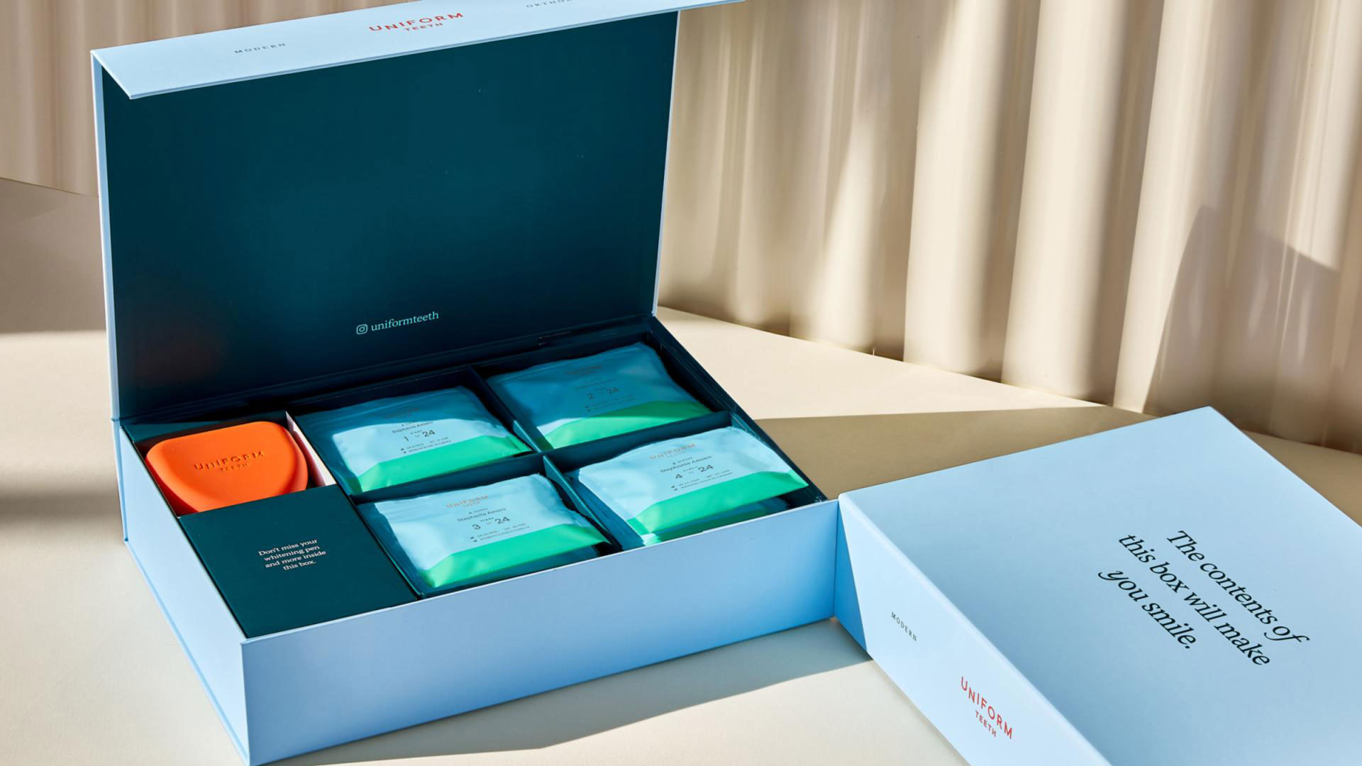 Uniform Teeth Clear Aligner Packaging