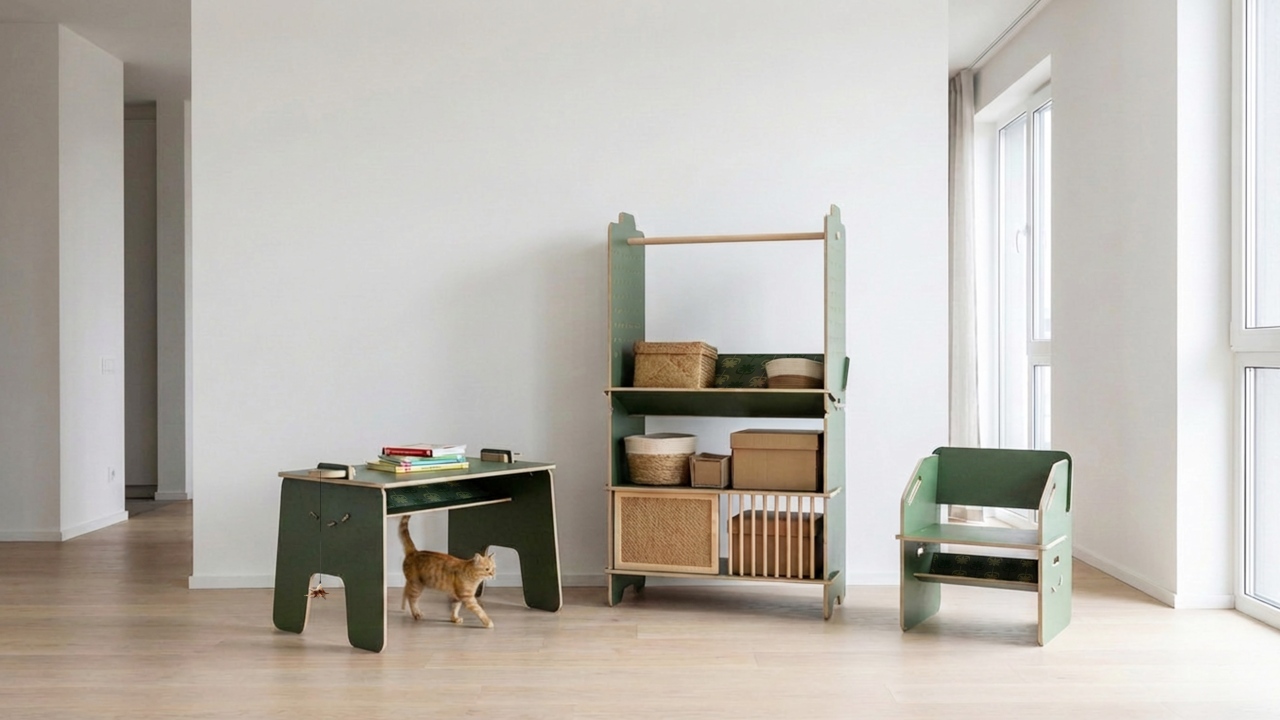 CANEST: Bio-based Nomadic Furniture System