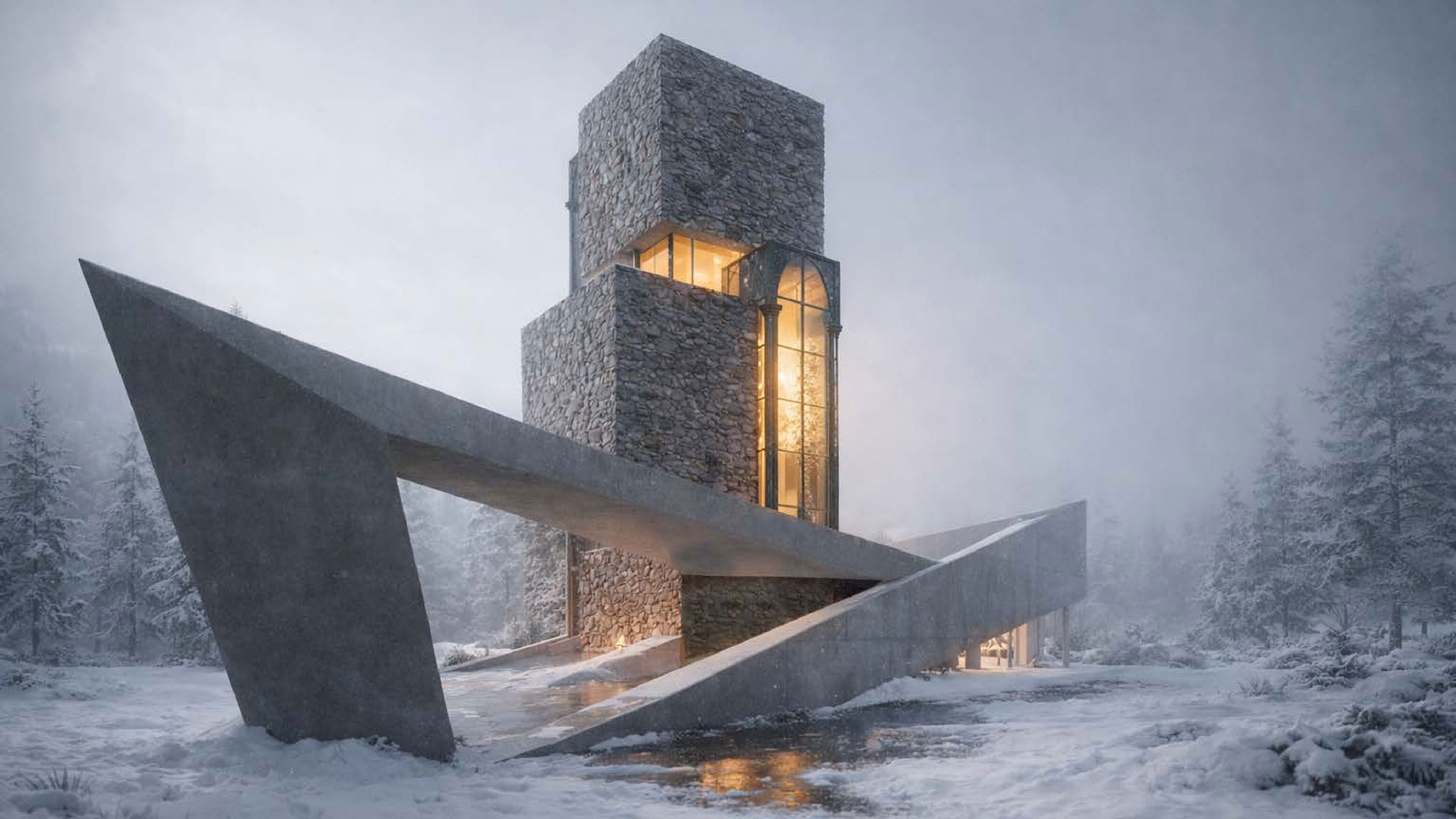 Wedding House in Mestia