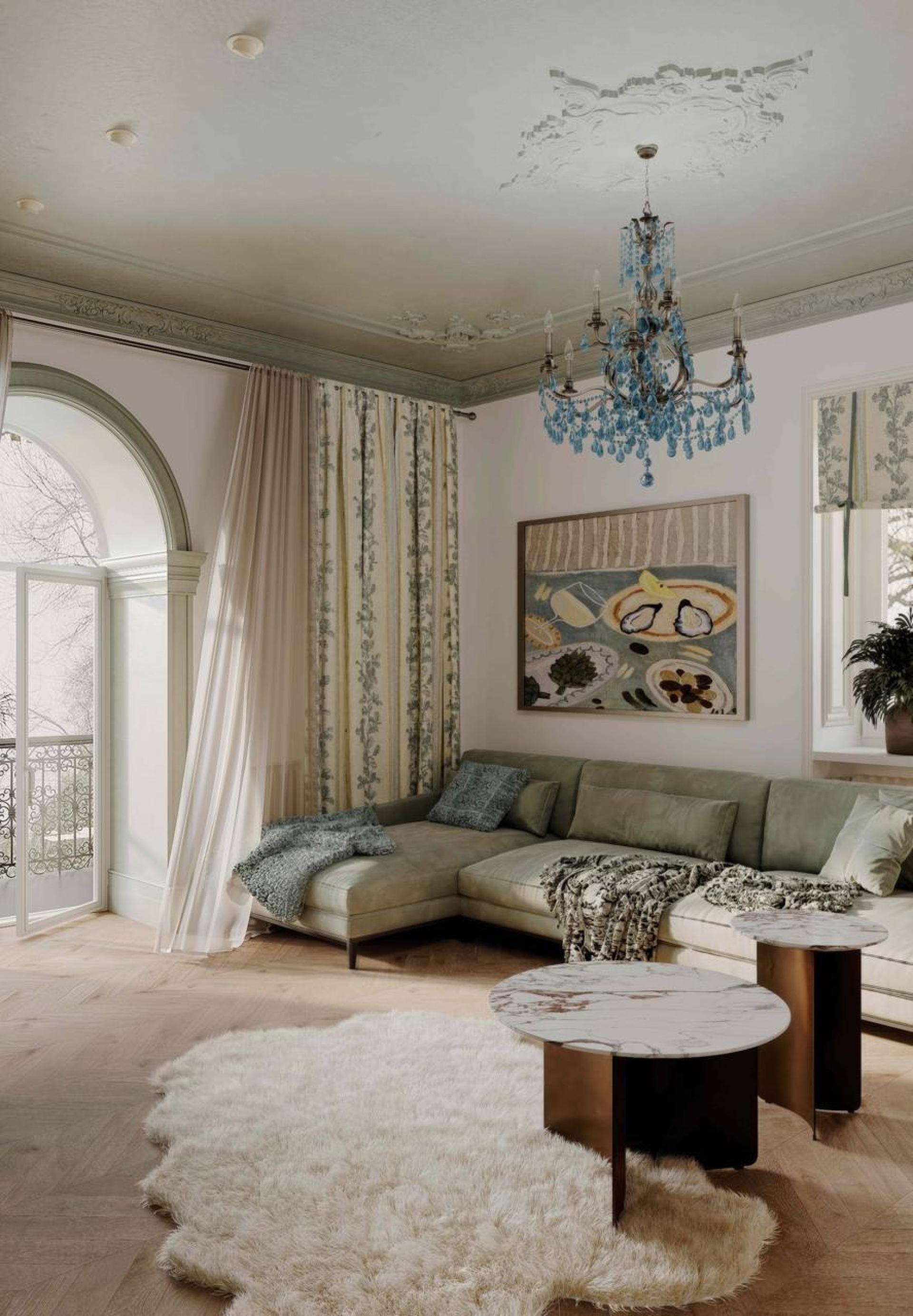Eastern European Classic with French Motifs