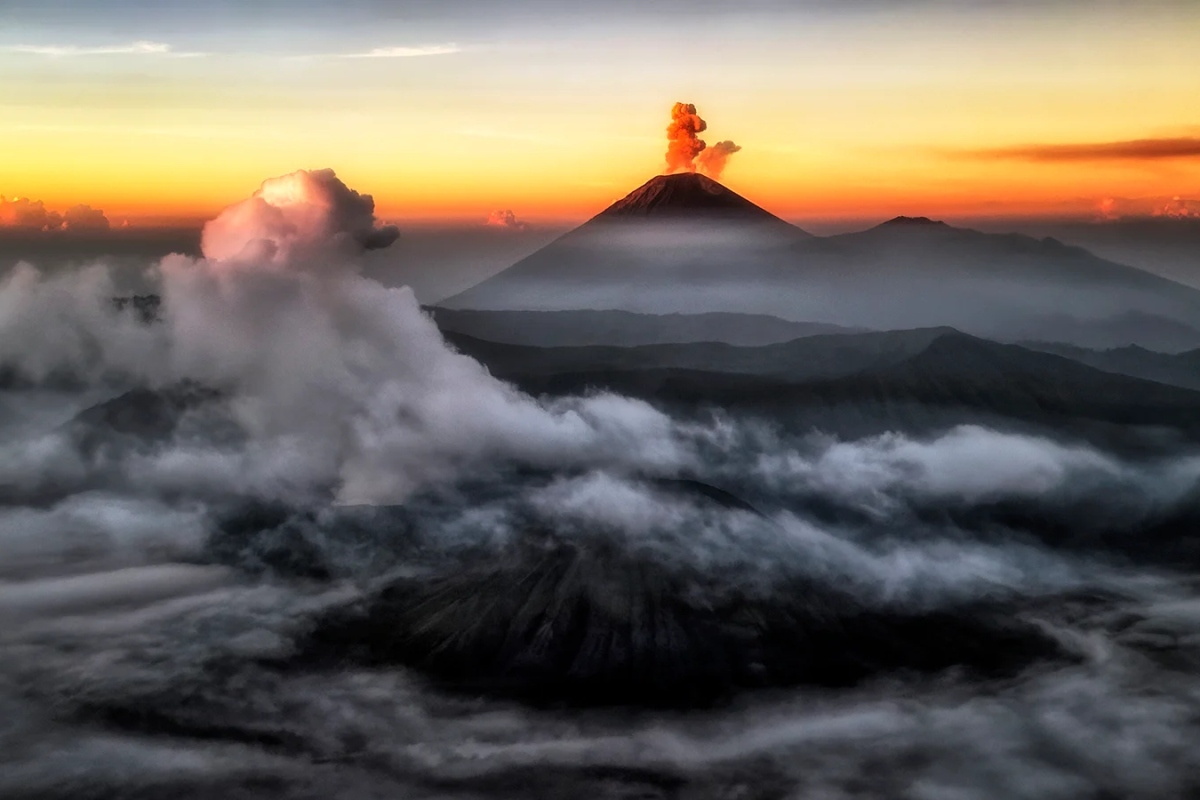 Where the Volcano Meets the Sky
