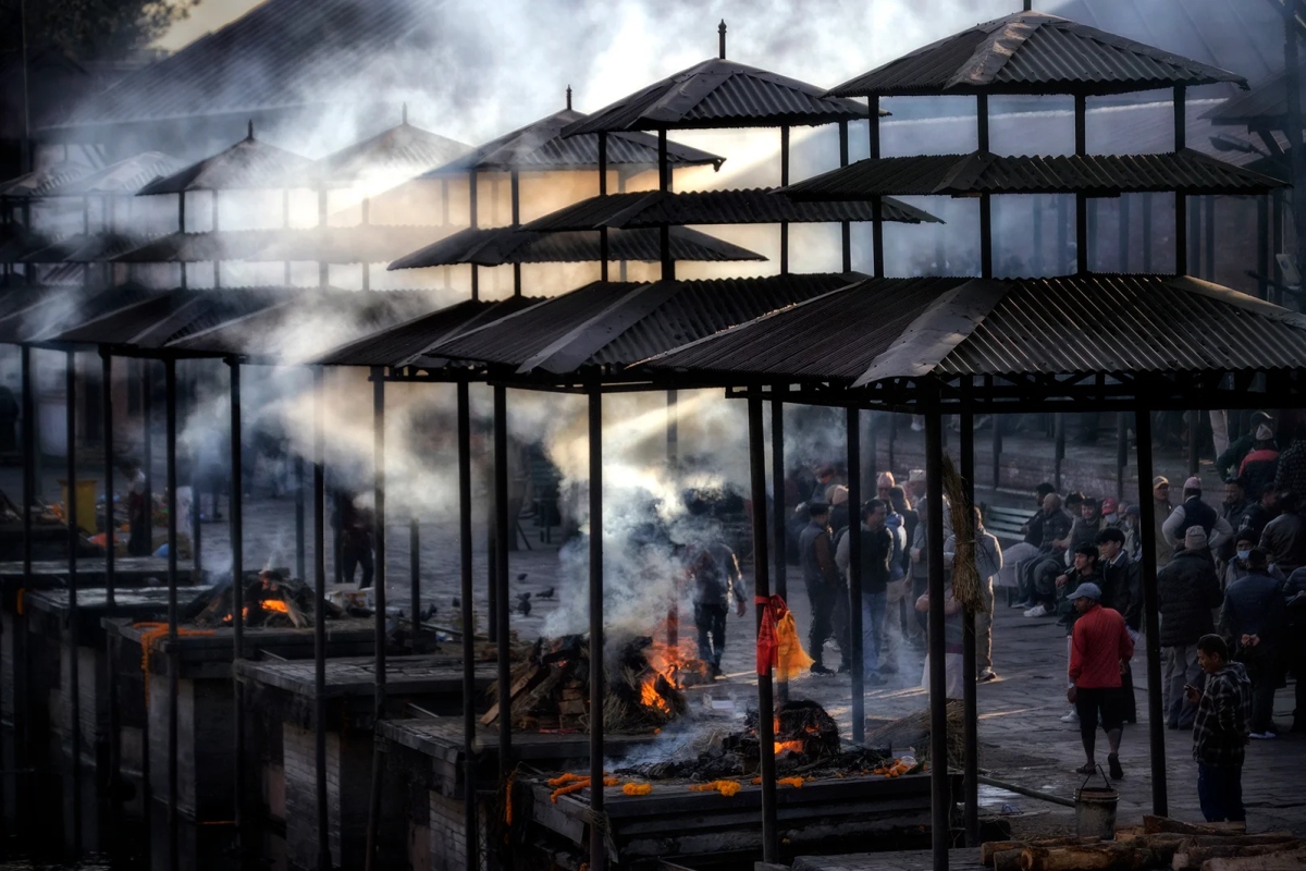 Smoke Over Pashupatinath Temple