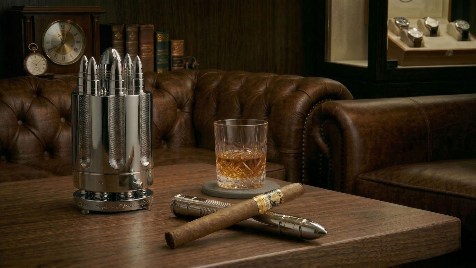 MAGNUS LIFE Revolver Cigar Set