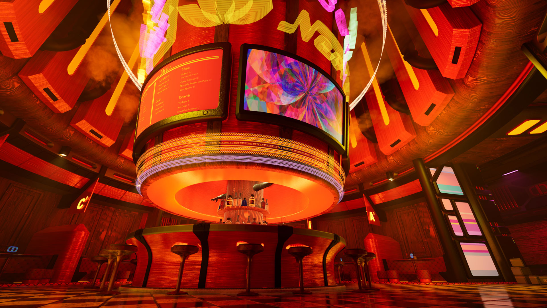Desert Central Bar – UE5 Real-Time Environment Art