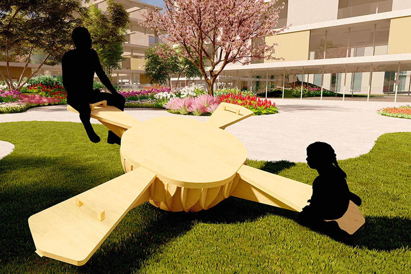 Wooden Rotating See Saw | 2024